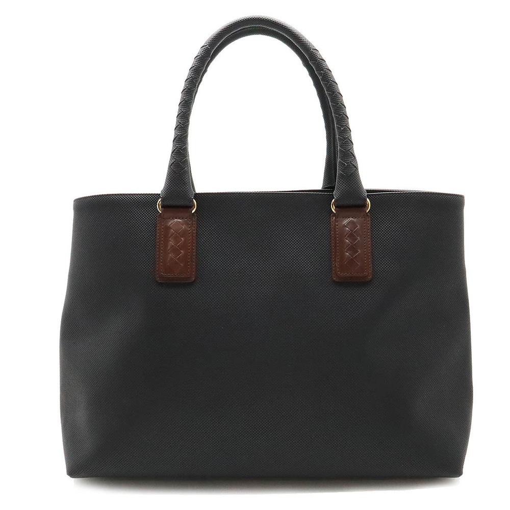 BOTTEGA VENETA Marco Polo Tote Bag Shoulder Black Dark Brown